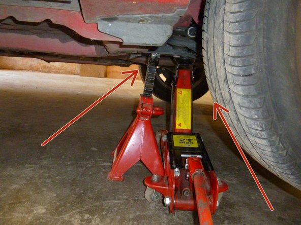 Remettre la voiture sur  chandelle toujours pour votre sécurité.