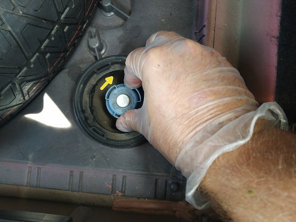 et tourner d'1/8 de tour sens horaire