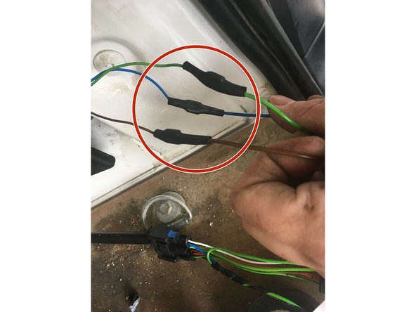 isoler les à l'aide de gaine thermo-retractable