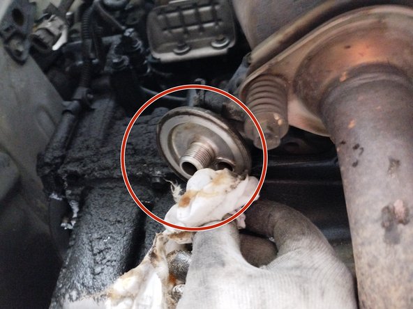 nettoyer la portée du filtre à l'aide d'un chiffon