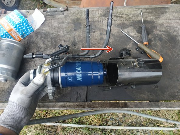 présenter la tôle dans le bon sens