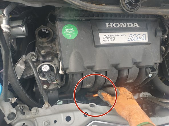 remettre la jauge en place