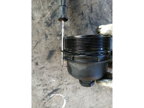 retirer le joint torique de la cloche