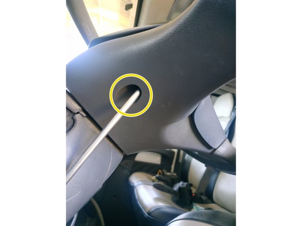 visser ses 3 vis de fixation, clé torx T30