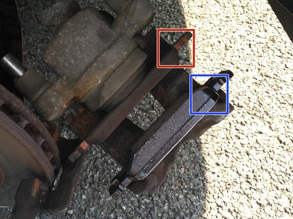 Retirer les anciennes plaquettes usagées