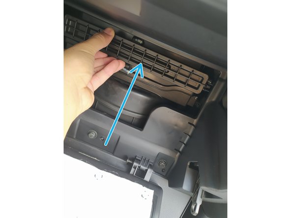 Fermer le cache du filtre