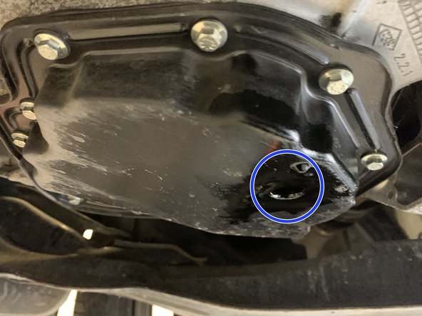 Remettre le bouchon de vidange