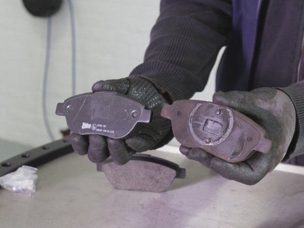 Comparer votre ancien et nouveau disque de frein(hauteur,largeur)