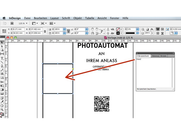 Verwenden Sie das Template  InDesign Template