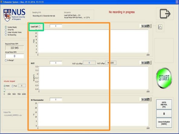 The data collected by the test panel would be written onto a excel file saved into the testlog.