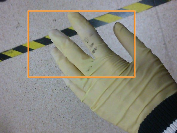 The gloves will prevent any debris on the disk from being transferred onto your hand(s) during disk grinding.