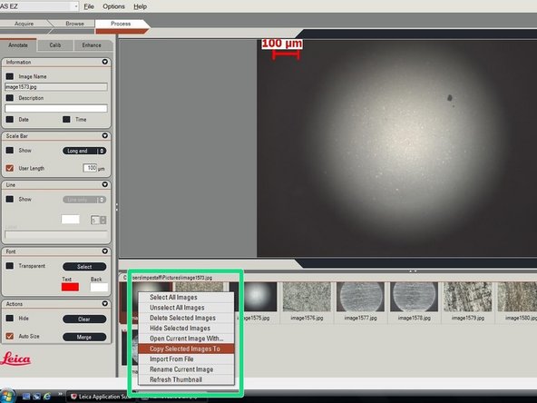 Again, using LAS EZ,