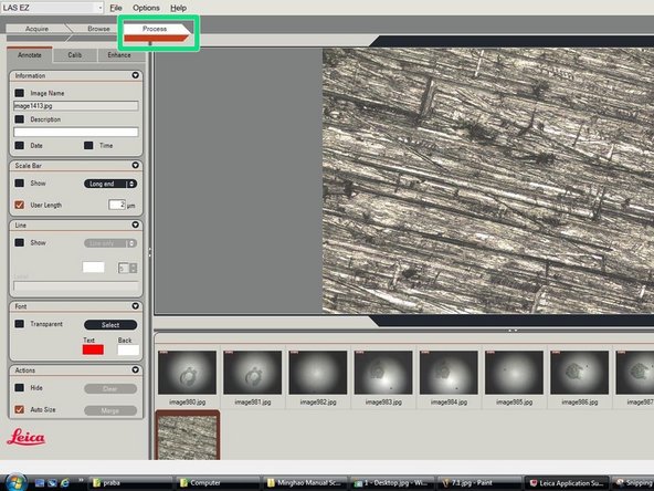 Next, proceed to click on the 'Process' tab