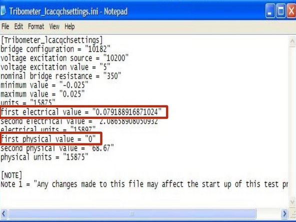 This file should only be used for calibration purposes, following the instructions from the load cell calibration guide.