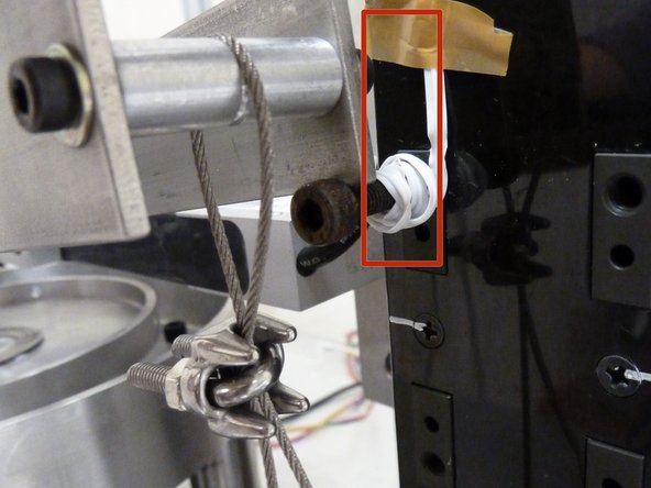 Ensure there is clearance between the cantilever and the load cell before clicking on 'Start'