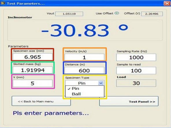 Click &quot;PRODUCTION TEST&quot; from main manu after exiting the &quot;Tools&quot; window