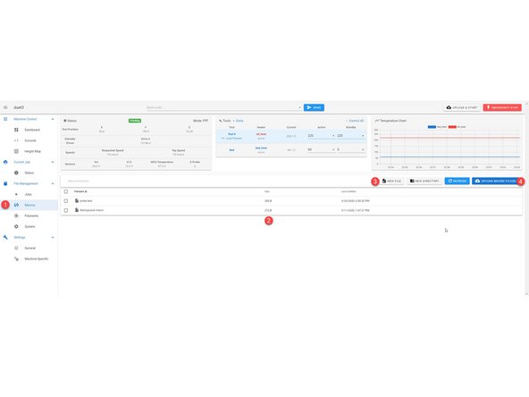 1. Using the navigation drawer is the fastest way to get to the Macros category.