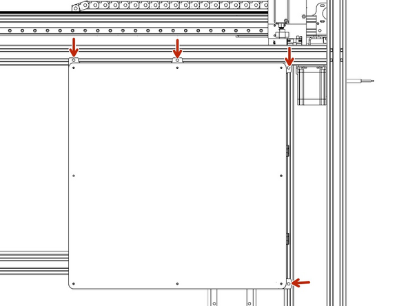 T Nuts should be installed in place but if they have moved or need to be replaced, extras will be supplied.