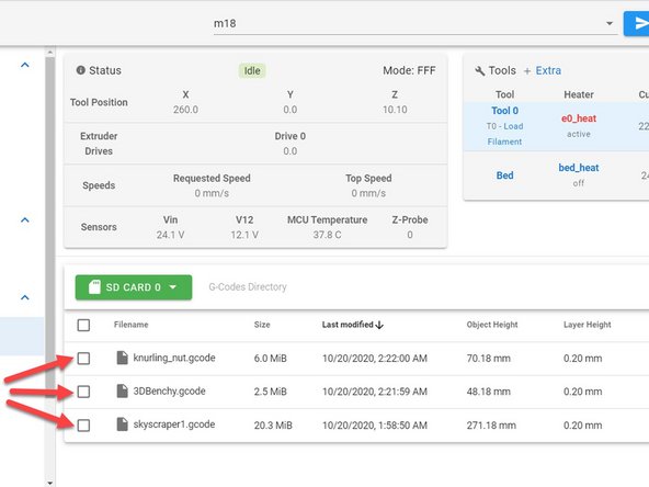 Go to the Jobs category on the left side of the Web Interface.