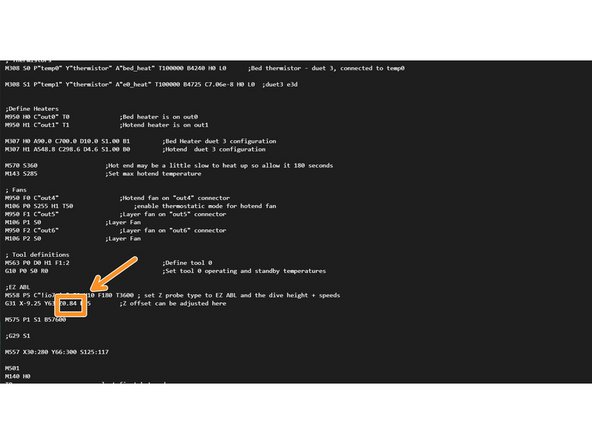 Change this Z### in the G31 to Z0.72    ;0.84 - 0.12 =0.72 to compensate for positive\+0.12 Z offset.