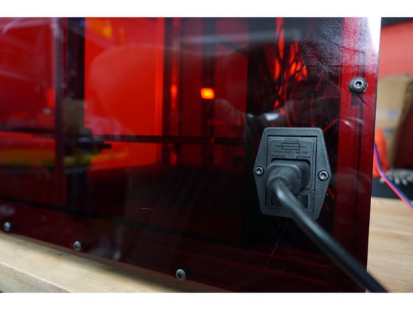 Ensure the printer is off