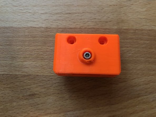 Secure with 1 x M3 20mm