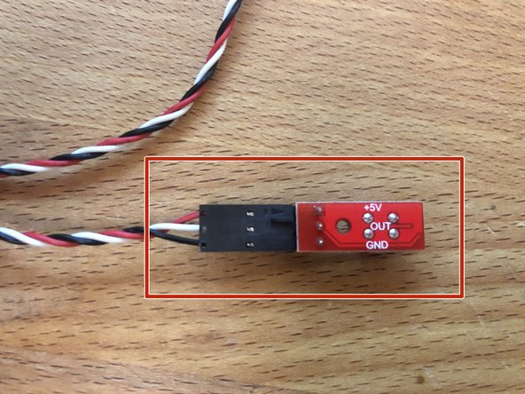 Attach sensor cable to sensor board.