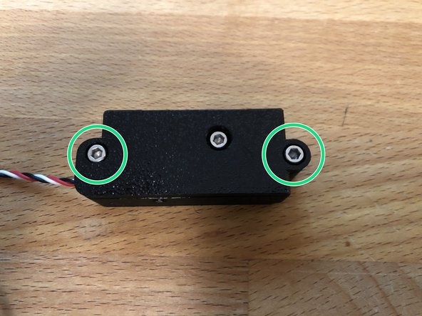 Add fsenzor-cover and secure with 2 x M3 12mm