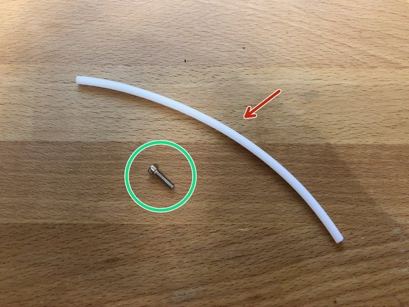 Gather 155mm teflon tube