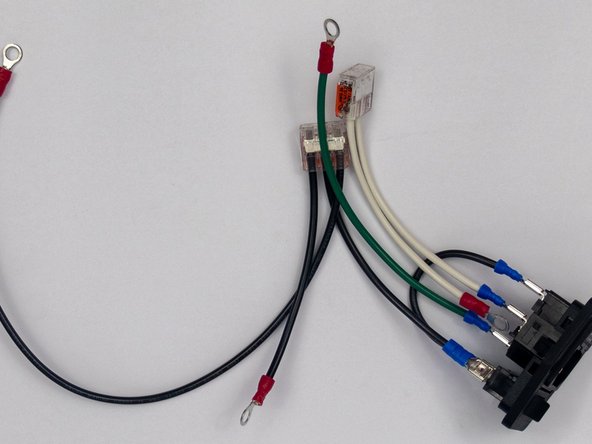 The power switch in your kit should come pre-wired. This guide will walk you through it if it's not, and also serve as a way to double check it.