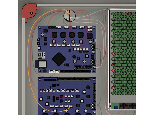 The 3 wire connector for the BLTouch goes to the PWM1 port on the Duex5.