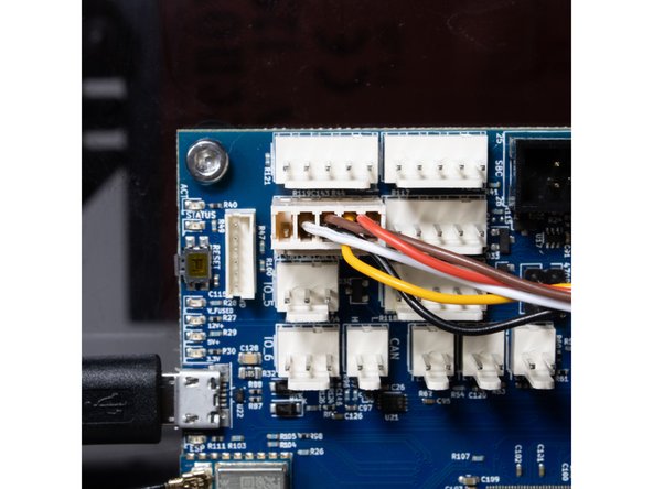 The BLTouch is wired to io3.