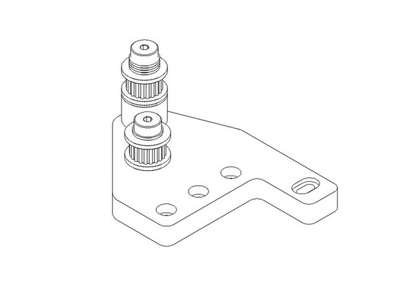 You want to be sure the total stack is just slightly below the shoulder on the shoulder bolt.  If there is room for another shim, take the last shim and pulley off, and put the extra shim on before the pulley.