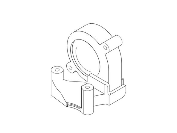 The Y endstop and part cooling fan share a cable harness, so we need to install them at the same time.