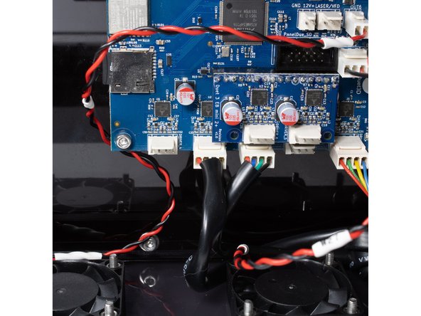 Rear right Z stepper is wired to Drive 3.