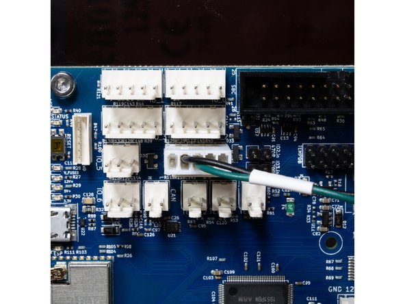 Wire the Y endstop to io.4.