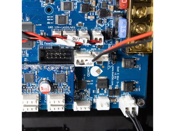 Wire the layer fan to out4.