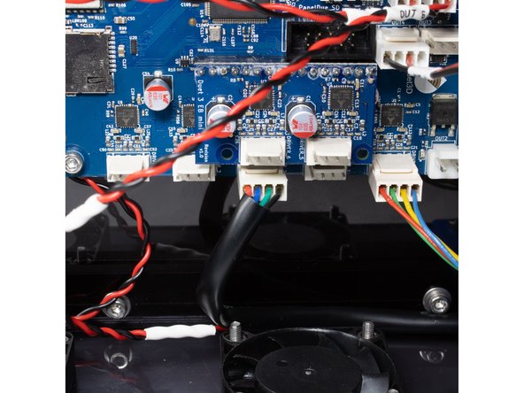 Front right Z stepper is wired to Drive 2.