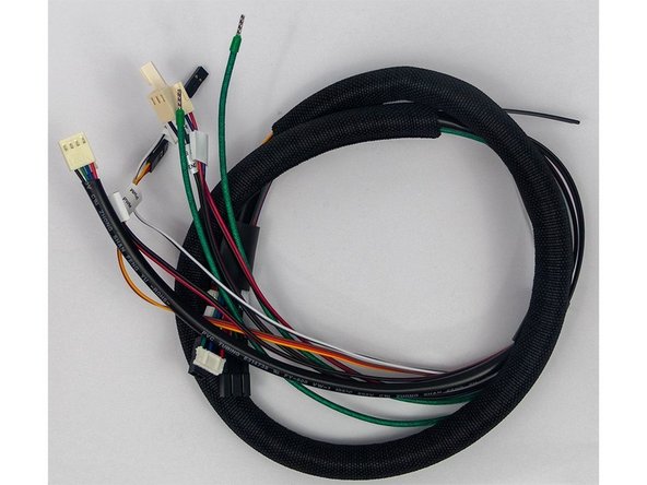 All of your Y carriage items should already be mounted. Now you'll add the wiring harness for the hotend.