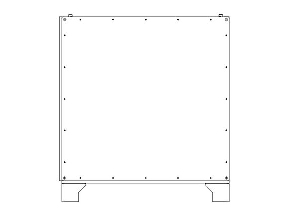 Lay the printer Right side down on some blocks to protect the bolts.