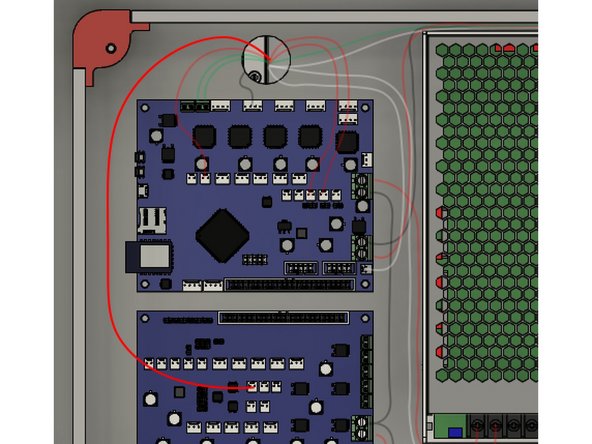 The Keenovo comes with its own thermistor.  It's not used to control the bed temp, we use the one in the channel on the bed.  However it can be used as an extra bed temp monitor.