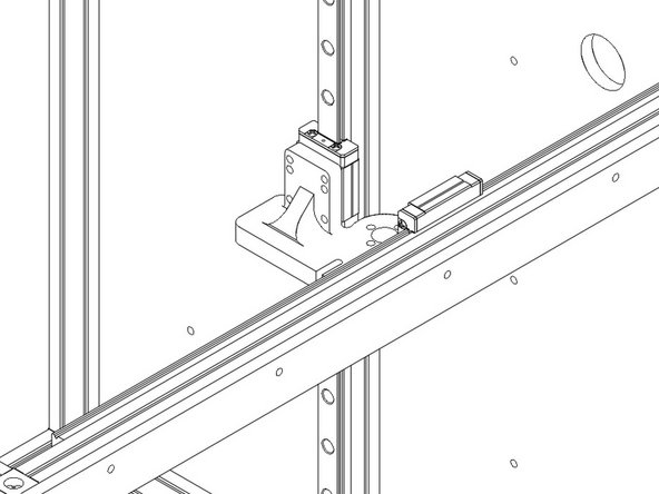 For Misumi linear rails, use M3 x 10mm instead of M3 x 12mm bolts.