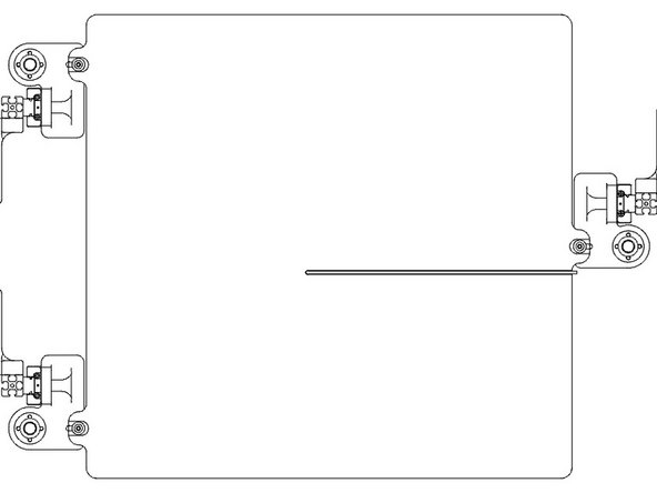 Install the bed by fitting it onto the yokes, with the best resting on the 1/4 rubber washers, and the m3 fender washer in the grooves on the bed tabs.