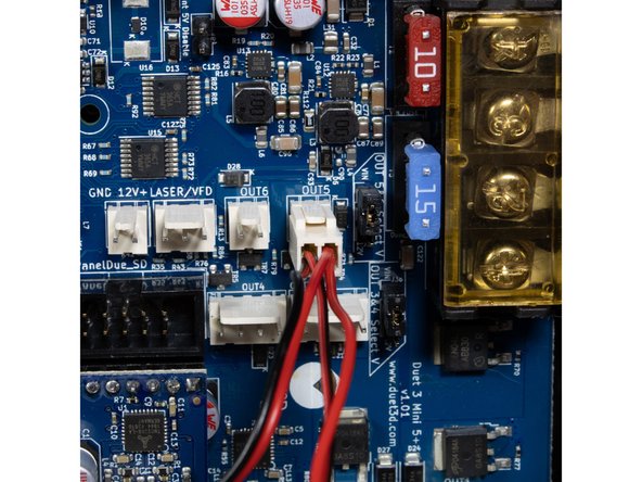 Panel fans are wired to out5.