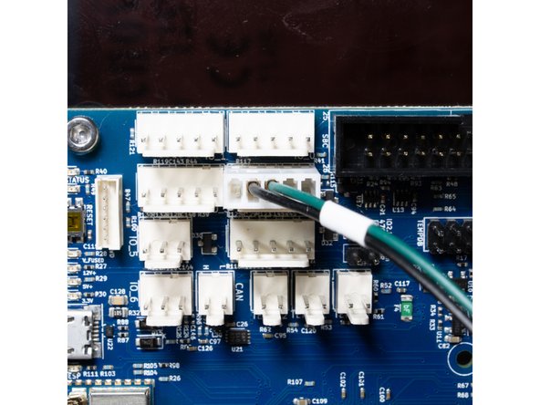 Wire the X endstop to io.2.