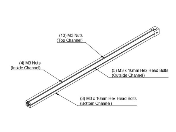 Add Hardware to Top Right Extrusion