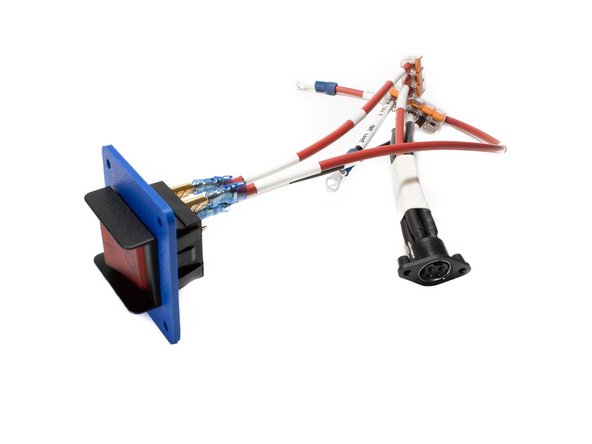 The power input plug in your kit should come pre-wired. Below is a cable reference, and also serves as a way to double check it.