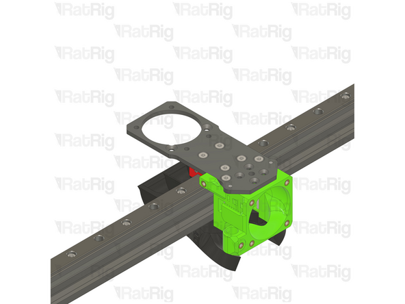 Rat Rig toolhead front assembly