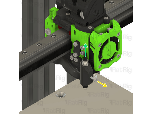 Disconnect the Endstop Module and set it aside, it will be re-used on the Rat Rig Toolhead V1.0