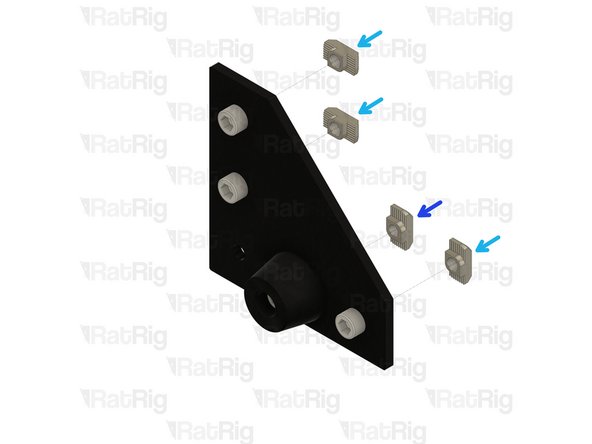 Rubber Foot with Metal Insert